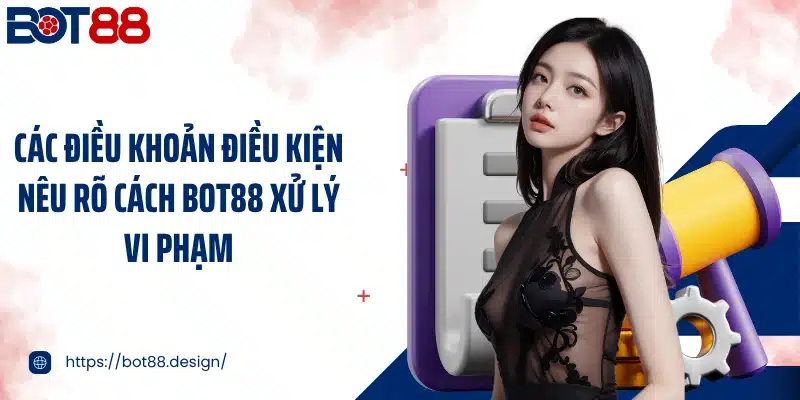Các điều khoản điều kiện nêu rõ cách Bot88 xử lý vi phạm