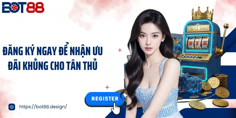 Đăng ký ngay để nhận ưu đãi khủng cho tân thủ